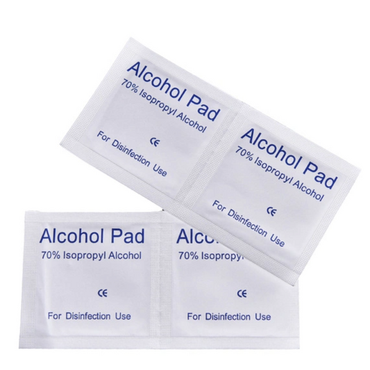 Press on nails - alcohol pads